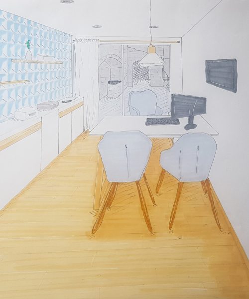perspective cabinet