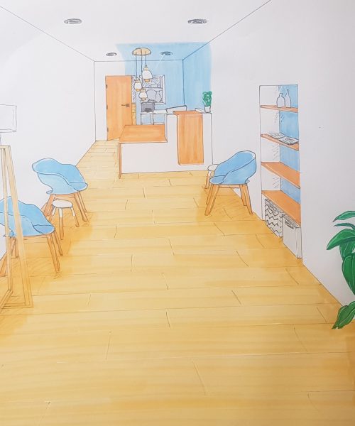 perspective entrée